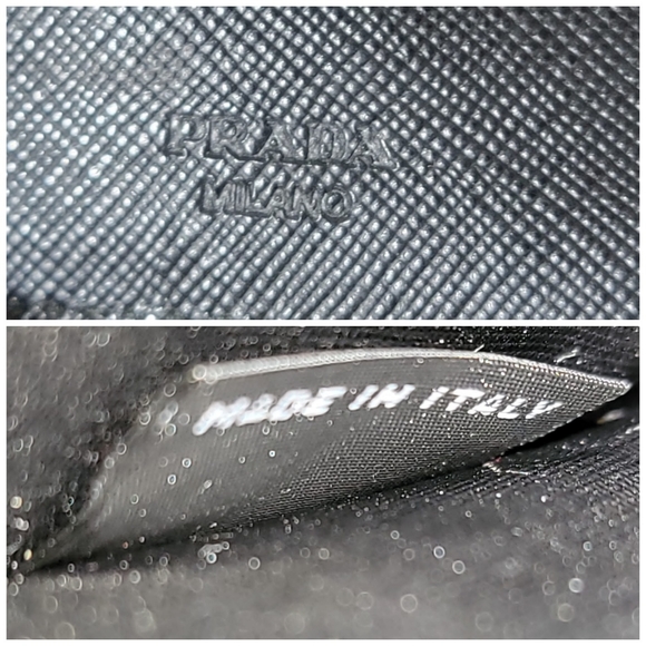 Prada Saffiano Leather Zip Around Wallet Black - Picture 4 of 13